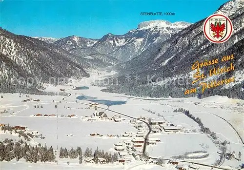 AK / Ansichtskarte St_Ulrich_Pillersee Winterpanorama Alpen Fliegeraufnahme St_Ulrich_Pillersee