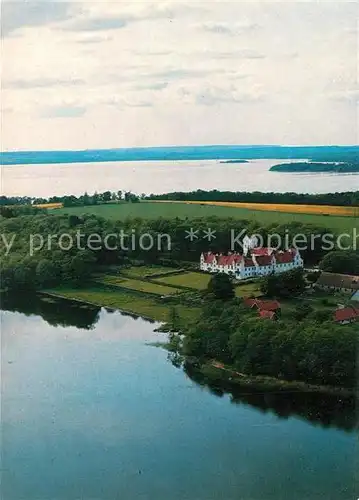 AK / Ansichtskarte Skane Bosjoekloster Castle aerial view Skane