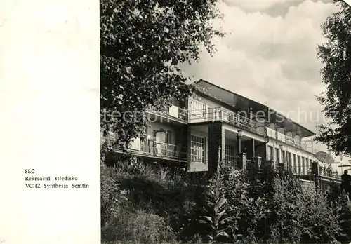 AK / Ansichtskarte Sec Rekreacni stredisko VCHZ Synthesia Semtin Sec