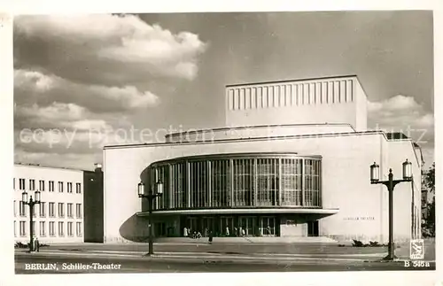 AK / Ansichtskarte Berlin Schiller Theater Berlin