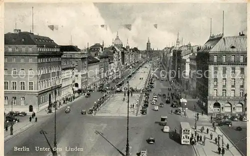 AK / Ansichtskarte Berlin Unter den Linden Berlin