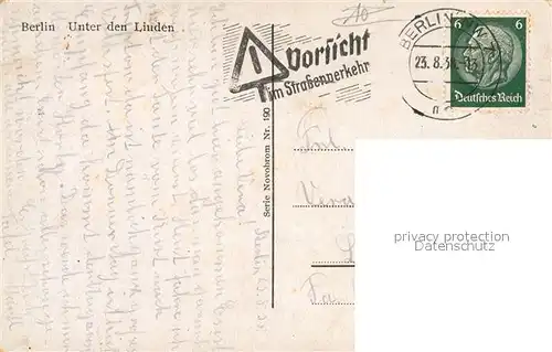 AK / Ansichtskarte Berlin Unter den Linden Berlin