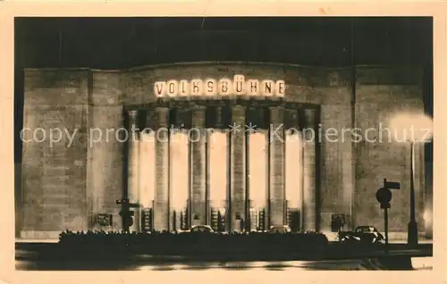 AK / Ansichtskarte Berlin Volksbuehne Berlin