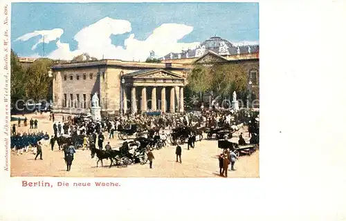 AK / Ansichtskarte Berlin Neue Wache Berlin