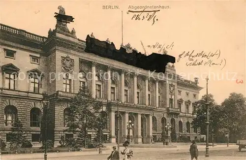 AK / Ansichtskarte Berlin Abgeordnetenhaus Berlin