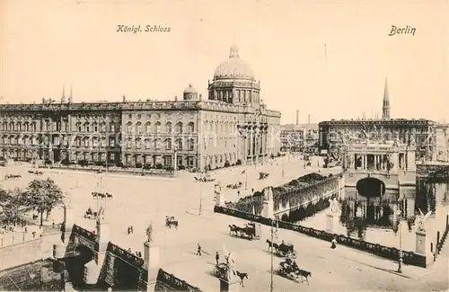 AK / Ansichtskarte Berlin Kgl Schloss Berlin