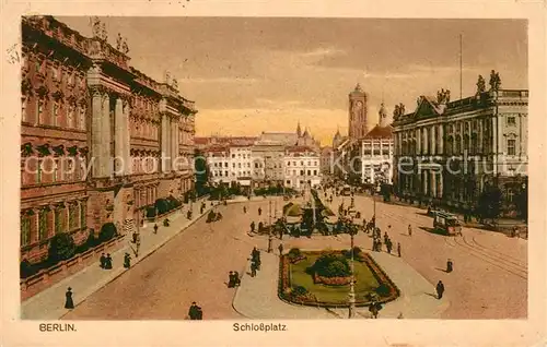 AK / Ansichtskarte Berlin Schlossplatz Berlin