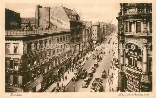 AK / Ansichtskarte Berlin Friedrichstrasse Berlin