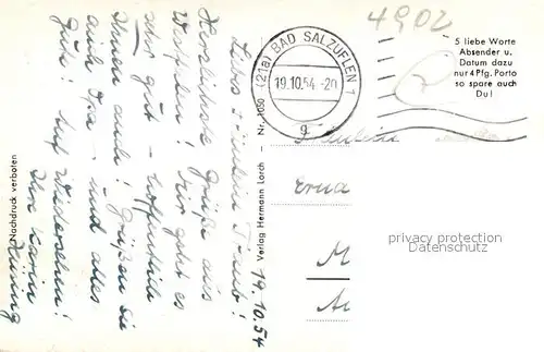 AK / Ansichtskarte Bad_Salzuflen Rathaus Bad_Salzuflen