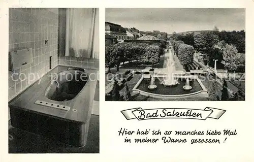 AK / Ansichtskarte Bad_Salzuflen Moorbad Kurpark Bad_Salzuflen