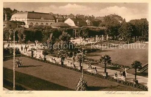 AK / Ansichtskarte Bad_Salzuflen Kurhaus Park Bad_Salzuflen