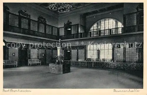 AK / Ansichtskarte Bad_Oeynhausen Brunnehalle Bad_Oeynhausen