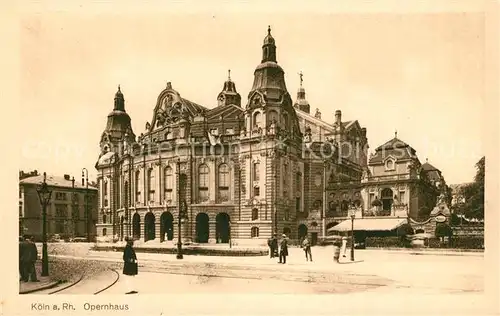 AK / Ansichtskarte Koeln_Rhein Opernhaus Koeln_Rhein