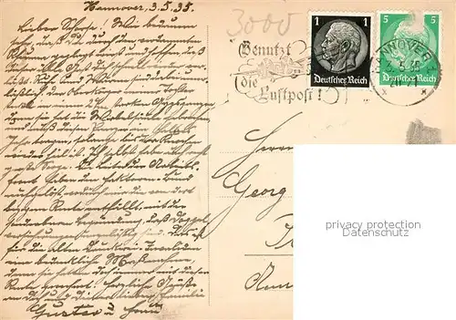 AK / Ansichtskarte Hannover Leine Insel Hannover