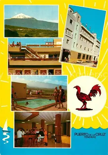 AK / Ansichtskarte Puerto_de_la_Cruz Hotel Marte Puerto_de_la_Cruz