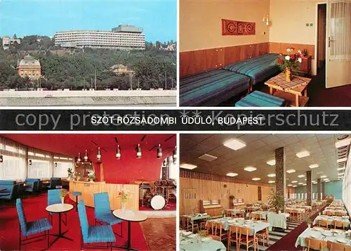 AK / Ansichtskarte Budapest Erholungsheim Rosenhuegel uedueloe Budapest