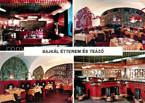 AK / Ansichtskarte Budapest Restaurant Bajkal Budapest