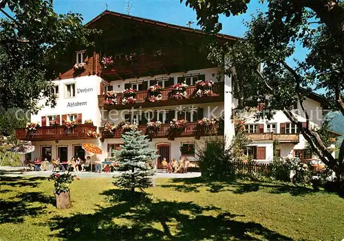 AK / Ansichtskarte Luttach_Ahmtal_Suedtirol Pension Abfalter Terrasse  Luttach_Ahmtal_Suedtirol