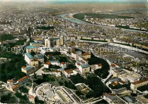 AK / Ansichtskarte Lyon_France Fliegeraufnahme Lyon France