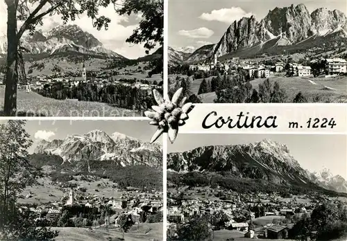 AK / Ansichtskarte Cortina_d_Ampezzo Panoramen Cortina_d_Ampezzo