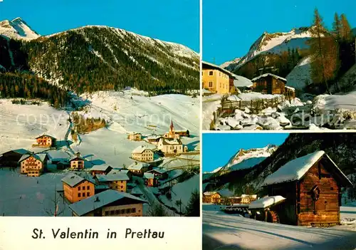 AK / Ansichtskarte St_Valentin_Prettau Winterpanorama Ahrntal Valle Aurina 