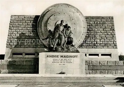AK / Ansichtskarte Verdun_Meuse Monument Andre Maginot Fort de Souville Verdun Meuse