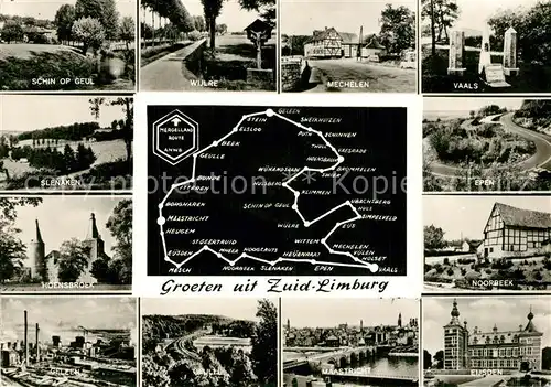 AK / Ansichtskarte Zuid_Limburg Ortschaften der Region Zuid Limburg