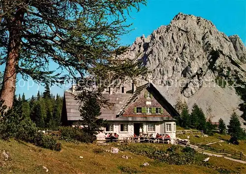 AK / Ansichtskarte Klagenfurter_Huette mit Bielschitza Karawanken 