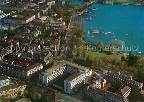 AK / Ansichtskarte Zuerich_ZH Siege de la Societe Suisse d Assurances Generales vue aerienne Zuerich_ZH