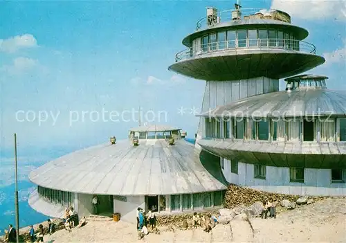 AK / Ansichtskarte Karkonosze Schronisko i obserwatorium meteorologiczne na Sniezce  Karkonosze