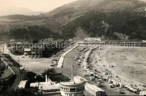 AK / Ansichtskarte Deva_Spanien Panorama Strand Deva Spanien