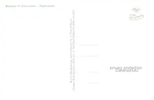 AK / Ansichtskarte Fischelbach Landschaftspanorama Ortsmotiv mit Kirche Rehe Fischelbach