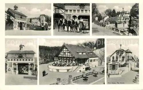 AK / Ansichtskarte Koenigstein_Taunus Hofgut Rettershof Reitschule Kaffee Zum froehlichen Landmann Koenigstein_Taunus