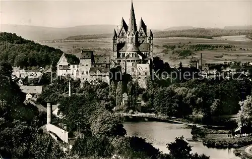 AK / Ansichtskarte Limburg_Lahn Dom und Schloss Limburg_Lahn