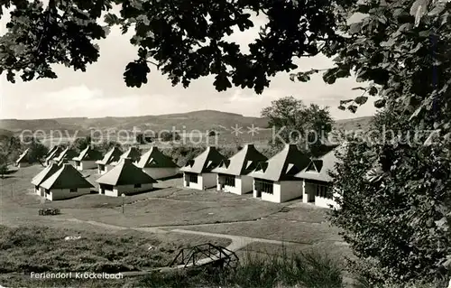 AK / Ansichtskarte Kroeckelbach_Odenwald Feriendorf Ferienhaeuser Kroeckelbach Odenwald