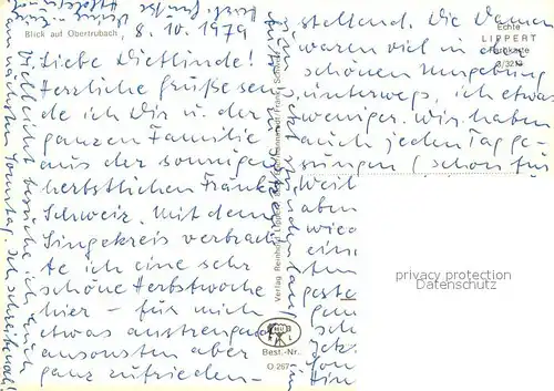 AK / Ansichtskarte Obertrubach Panorama Obertrubach