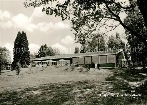 AK / Ansichtskarte Freudenstadt Cafe am Friedrichsturm Restaurant Freudenstadt