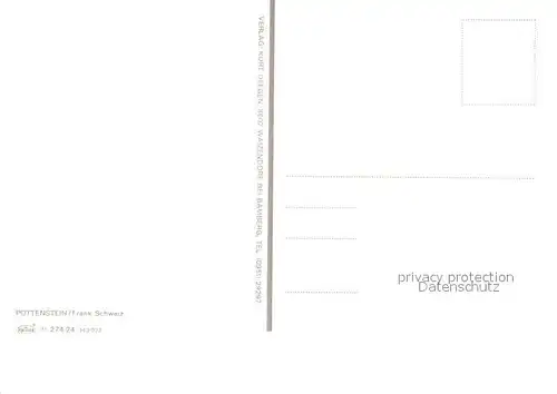 AK / Ansichtskarte Pottenstein_Oberfranken Panorama Pottenstein_Oberfranken