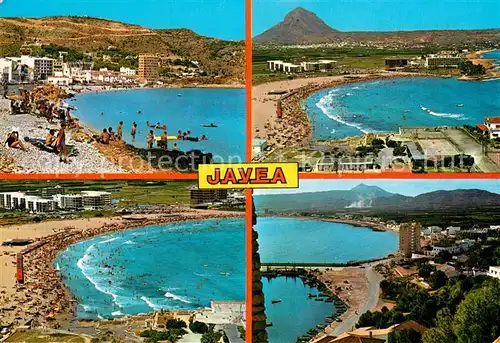 AK / Ansichtskarte Javea Fliegeraufnahme Strand Hotelanlagen Javea