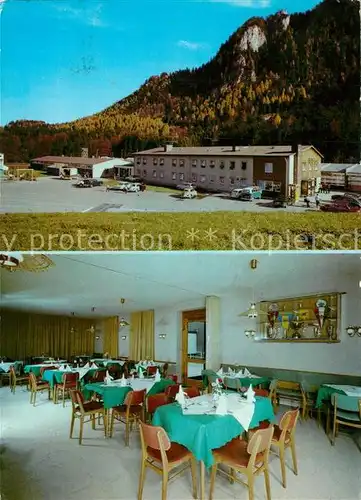 AK / Ansichtskarte Inzell Restaurant Haus des Sports Inzell