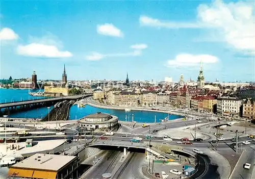 AK / Ansichtskarte Stockholm Slussen Stockholm