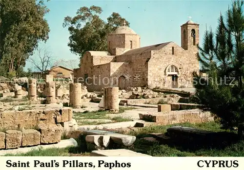 AK / Ansichtskarte Paphos Saint Pauls Pillars Paphos