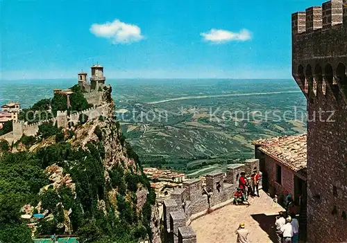 AK / Ansichtskarte San_Marino_Repubblica Prima torre San_Marino_Repubblica