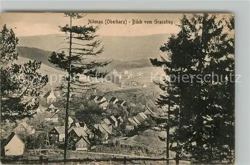 AK / Ansichtskarte Altenau_Harz Blick vom Grasstieg Altenau Harz
