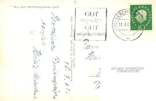 AK / Ansichtskarte Unterstein_Schoenau mit Untersberg Unterstein_Schoenau