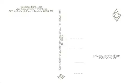 AK / Ansichtskarte Adenbach Panorama Adenbach