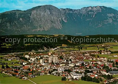 AK / Ansichtskarte Woergl_Tirol gegen Unterangerberg und Angath Unterinntal Fliegeraufnahme Woergl Tirol