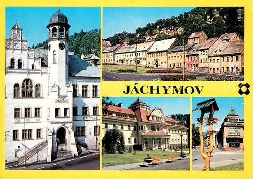 AK / Ansichtskarte Jachymov Radnice Namesti Lazenska budova Kulturni dum Jachymov