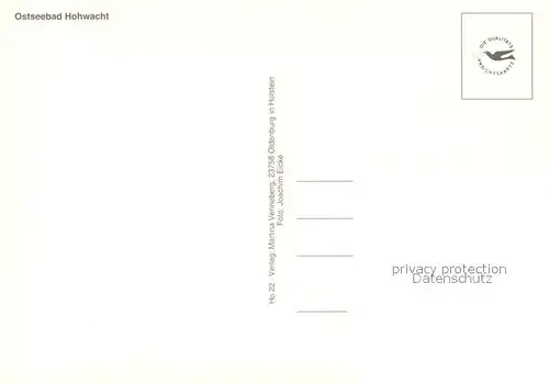 AK / Ansichtskarte Hohwacht_Ostseebad Fliegeraufnahme Hohwacht_Ostseebad