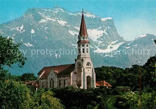 AK / Ansichtskarte Annecy_Haute Savoie Basilique de la Visitation et la Tournette Alpes Annecy Haute Savoie